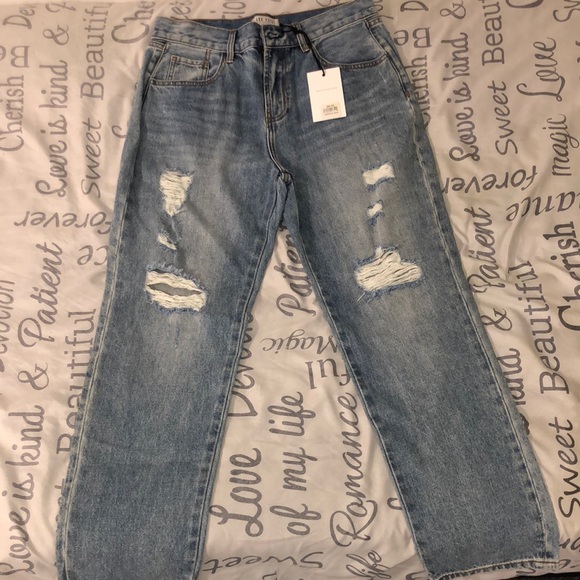 Blank Paige Denim Distress Jeans - Picture 1 of 7